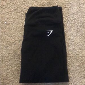 Gymshark cropped black leggings